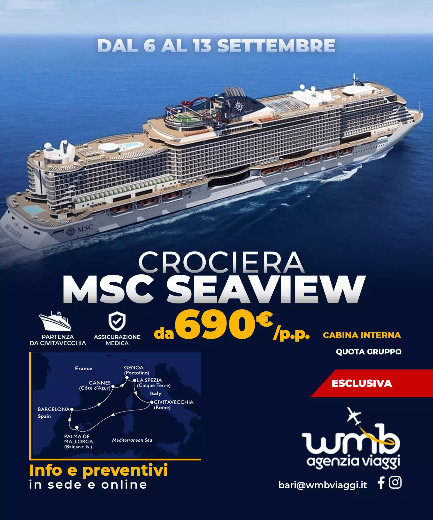 Crociera MSC Seaview
