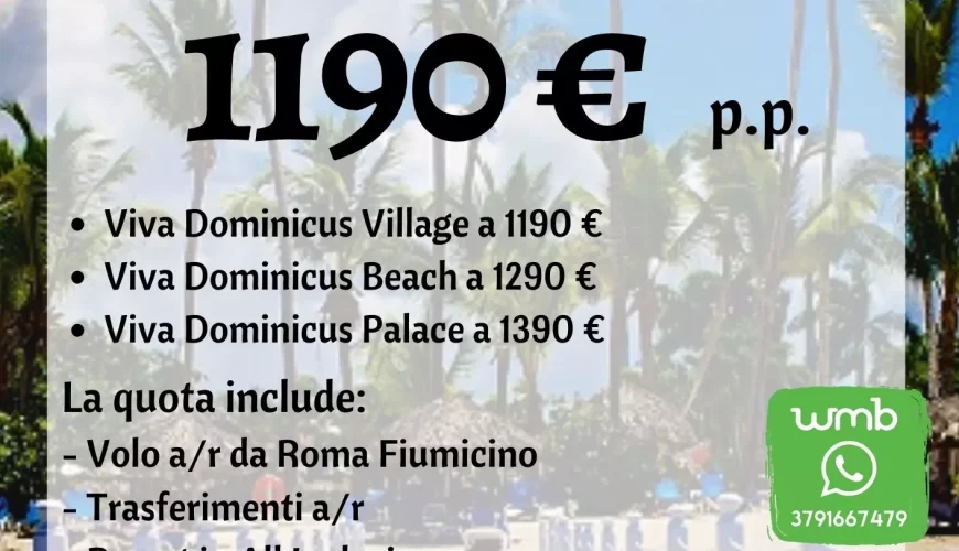 Ponte 1 maggio alle Caraibi