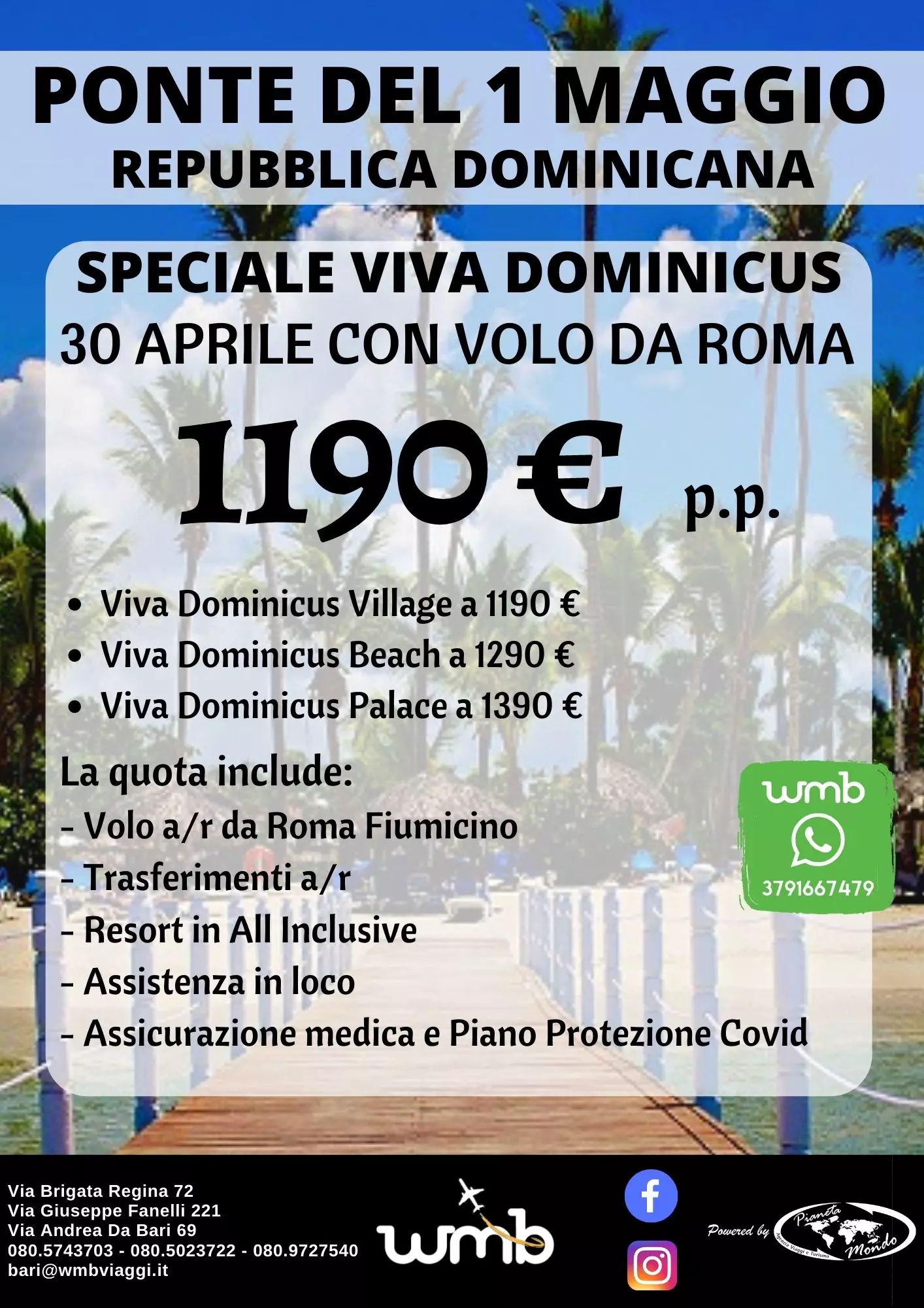 Ponte 1 maggio alle Caraibi