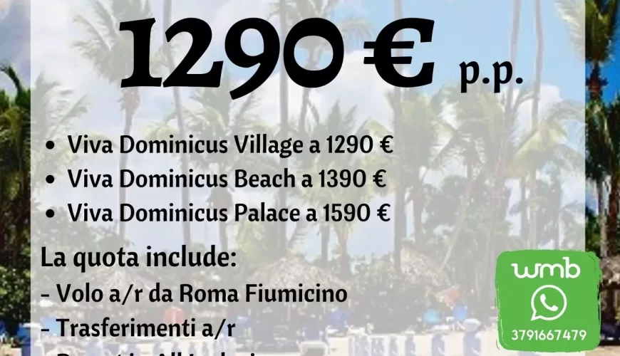 Ponte 25 Aprile in Primavera alle Caraibi