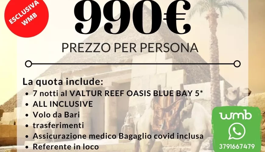 Speciale Sharm El-Sheikh ad Agosto