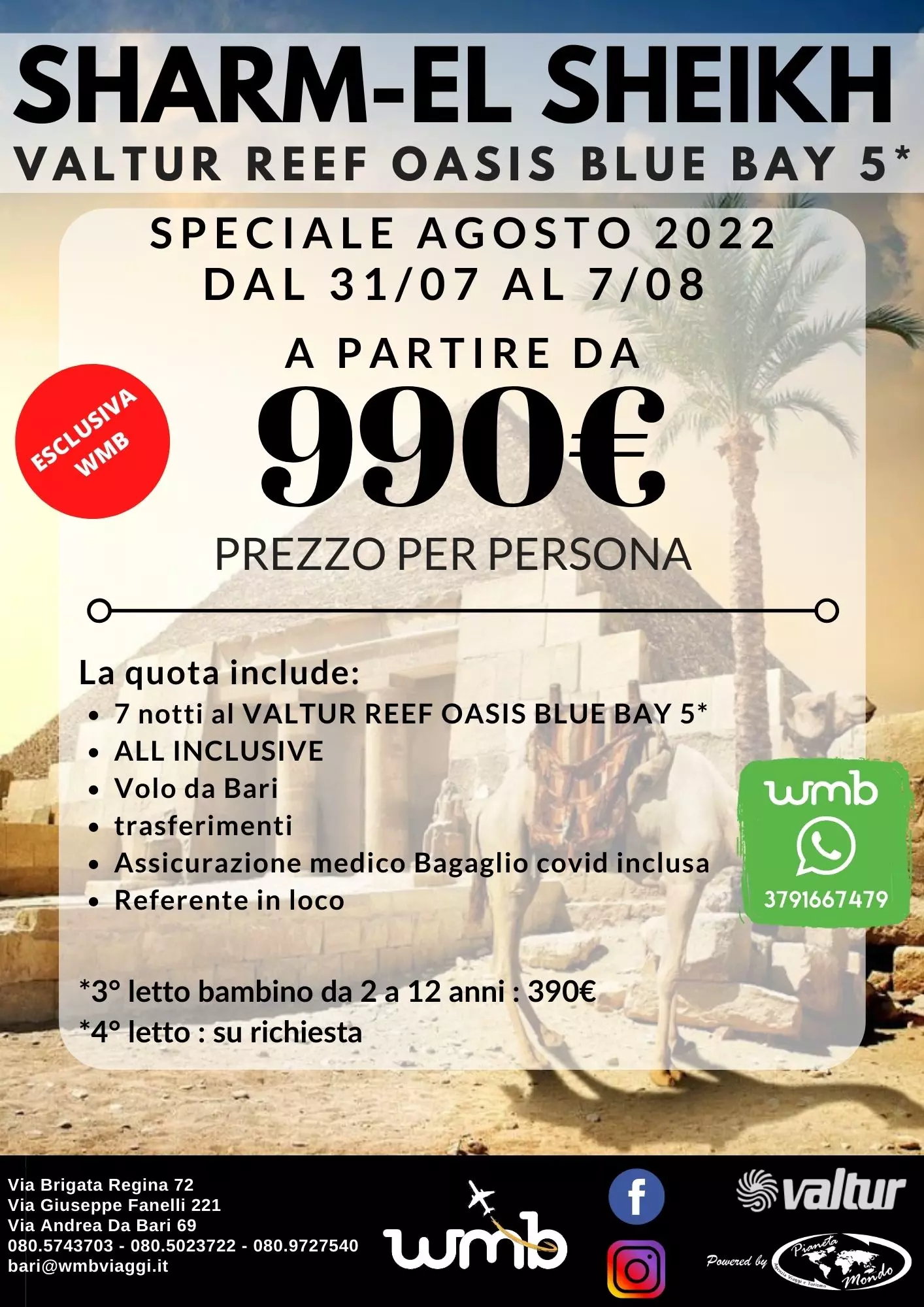 Speciale Sharm El-Sheikh ad Agosto