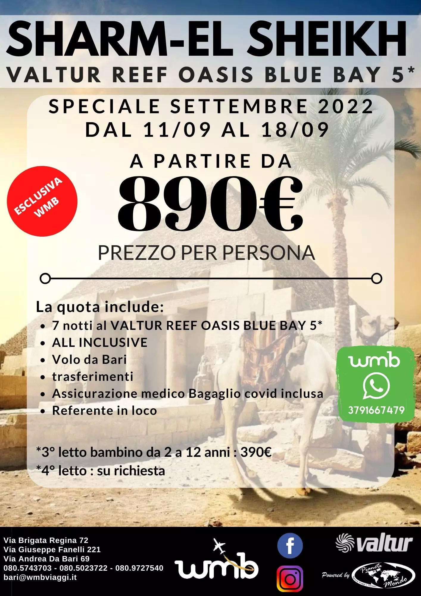 Speciale Sharm El-Sheikh a Settembre